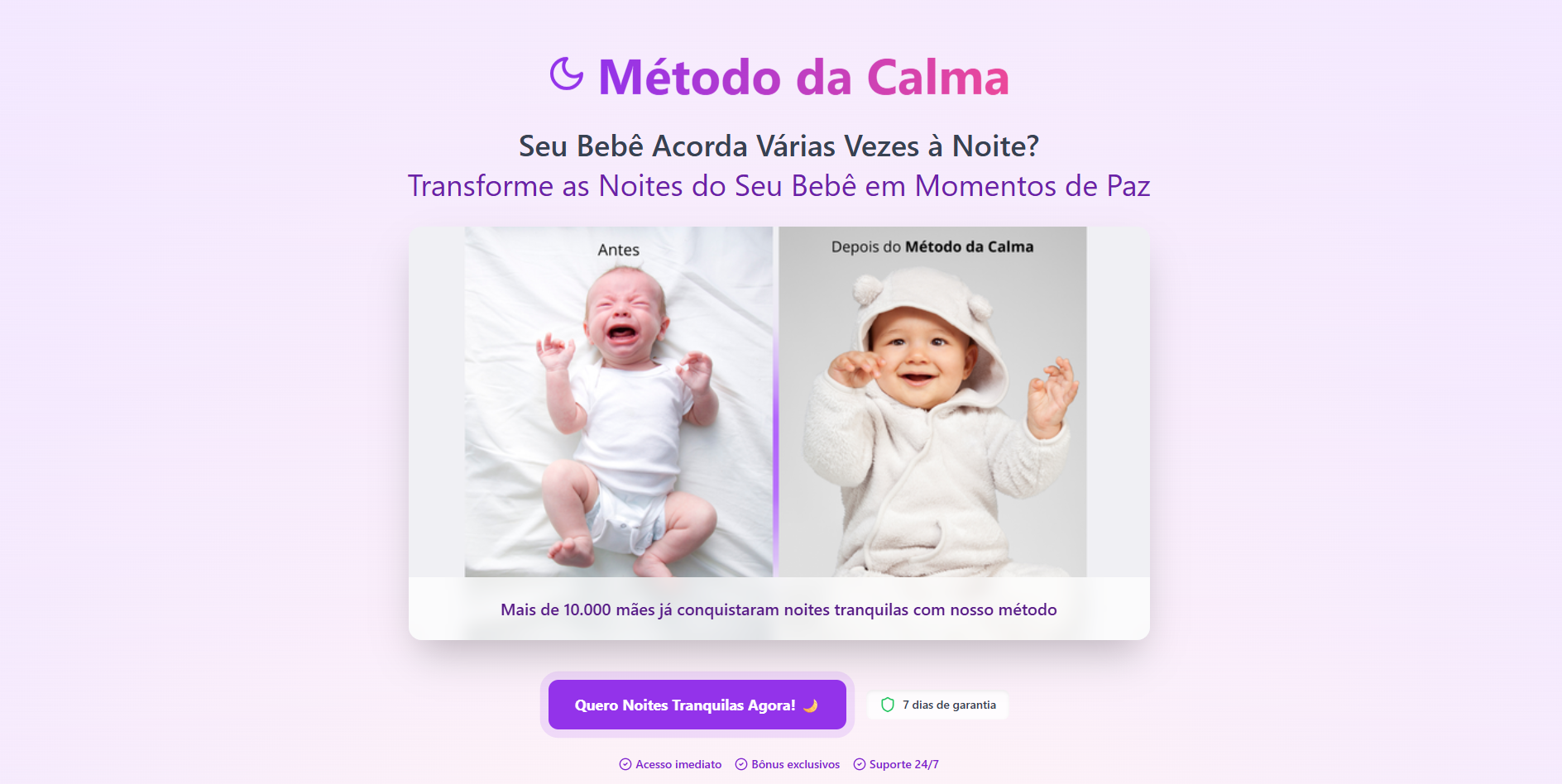 Página de Venda Direta